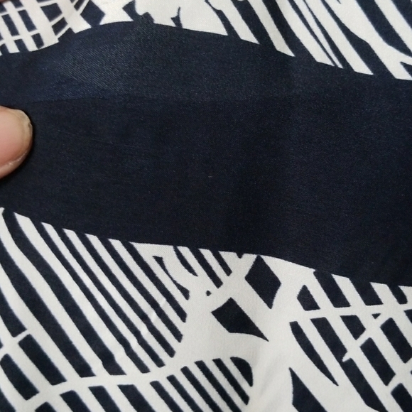 Banana Republic Spring Racerback Floral Stripe Tank Petite Large - Picture 7 of 7